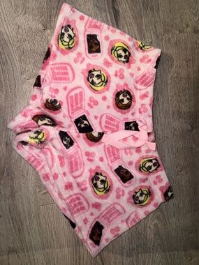 BRATZ Vinatge Y2K Grily Eraaa Super soft Plush Pink Shorts 2XL